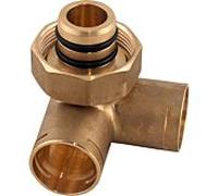 Wolf traverse 1 1/2" - 2xDN25 2070652 connecteur complet, pour COB