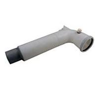 Wolf tuyau d'échappement horizontal DN80 2600165 en PPS, pour TGK