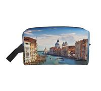 Wolf Under Moon Trousse de toilette de voyage portable de grande capacité (modèles imprimés) étanche pour homme et femme pour voyages d'affaires, fitness, salle de bain, rangement quotidien, Grand