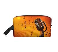 Wolf Under Moon Trousse de toilette de voyage portable de grande capacité (modèles imprimés) étanche pour homme et femme pour voyages d'affaires, fitness, salle de bain, rangement quotidien