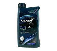 WOLF Vitaltech 5W-40 Porsche A40, PSA B 71 2296, VW 502 00, 5x1 Litre