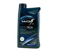 WOLF Vitaltech 5W-40 Porsche A40, PSA B 71 2296, VW 502 00, 1 Litre