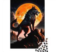 Wolf10 Puzzle Rectangulaires 1000 Pièces pour Adultes Puzzle Créatif Défi 1000 Pièces (75x50cm)