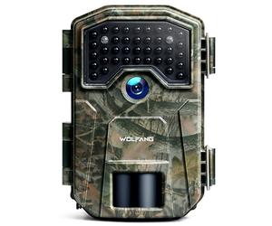 WOLFANG Caméra de Chasse,48MP 4K HD Caméra Chasse avec 940nm No Glow Vision Nocturne,IP66 Etanche pour l'observation des Animaux