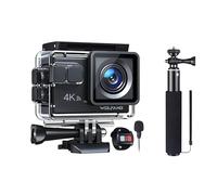 WOLFANG Caméra Sport GA100 4K30FPS & Ensemble de Selfie Stick