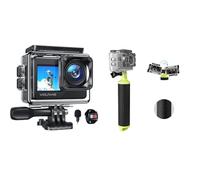 WOLFANG Caméra Sport GA120 4K30FPS & Ensemble de Manche Flottant