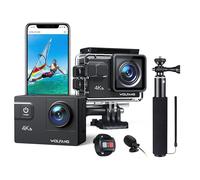 WOLFANG Caméra Sport GA300 4K60FPS & Ensemble de Selfie Stick