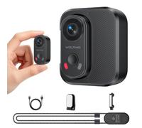 WOLFANG GA140 Caméra Sport 4K 20 MP, compacte et légère, avec stabilisation EIS, contrôle par Application WiFi, Objectif Grand-Angle 170° et Capture Rapide pour vélo, Voyage et activités de Plein air