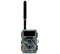 WOLFANG Solaire Caméra de Chasse 4G, 48MP 2K HD Camera Chasse avec Détection de Mouvement, 5200mha Batterie, Vision Nocturne, Déclenchement 0,2s, IP66 Etanche