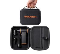 WOLFBOX Étui de transport rigide compatible avec MF100 MF200 MF60 MF70 dépoussiéreur électrique, sac de rangement de voyage résistant aux chocs pour souffleur d'air comprimé et accessoires, résistant
