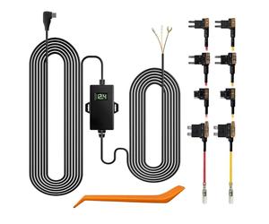 WOLFBOX USB C ACC Hardwire Kit for G840S/G900/G850/G930/G840H/i07,Not for D07, Kit de Câblage 12V-24V à 5V avec Protection Contre Le Déchargement de la Batterie