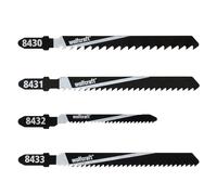 Wolfcraft 10 Lames de scie sauteuse Set 8430000 Bois Lame de scie (8430000)