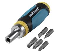 wolfcraft 1237000 - Mini-tournevis cliquet + 5 embouts