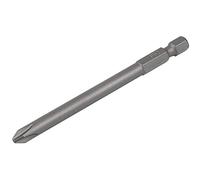 wolfcraft 1242000 Embout long solid 89 mm Ph2 argent