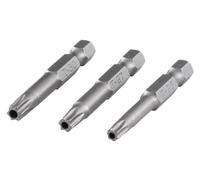 wolfcraft 1262000 Embouts sécurité Longueur 50 tx creux 25/27/30 Lot de 3