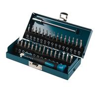 wolfcraft 1389000 Coffret d'embouts de vissage, 32 pièces pour vissage de précision, Tournevis et rallonge inclus Vert 28 mm