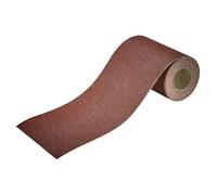 Rouleau de papier abrasif avec bande auto-agrippante Wolfcraft 1740000 Grain 80 (L x l) 4 m x 115 mm 4 m