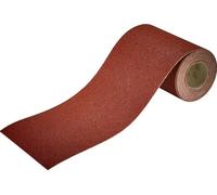 Wolfcraft 1741000 Rouleau de papier abrasif avec velcro Grain num 120 (L x l) 4 m x 115 mm 4 m