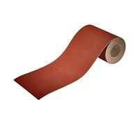 wolfcraft 1741000 Rouleau de Papier Auto-Agrippant - Bande Abrasive - Largeur 115 mm x Longeur 4 m - Corindon Grains 120