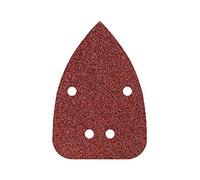 Wolfcraft Feuille abrasive ponceuse Multi 1763000 perforée auto-agrippante grain 120 136x96 mm 10
