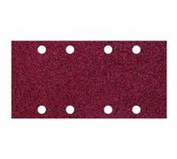 Wolfcraft Patins abrasifs 1767000 – Lot de 10 K80 93x185 mm perforés auto-agrippants