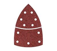 Wolfcraft Feuille abrasive 1812000 ponceuse Multi perforée auto-agrippante Grain 60 95 mm lot 10