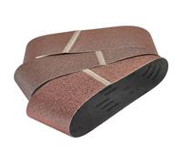 Wolfcraft 1 Sparp. Gewebe-Schleifbänder 65x410mm Set de bandes abrasives Grain 40, 80, 120 (L x l) 410 mm x 65 mm 9 pc(s)