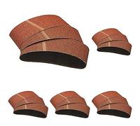 wolfcraft 1904000 Bandes abrasives Grain 80 65 x 410 mm Lot de 15