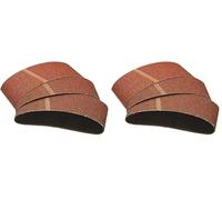 wolfcraft 1904000 - Lot de 3 Bandes Abrasives - Grain 80 - Dimensions 65 x 410 mm