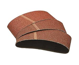 wolfcraft 1914000 - Lot de 3 Bandes Abrasives - Grain 120 - Dimensions 75 x 510 mm