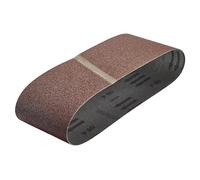 Wolfcraft Bandes abrasives 1922000 - Jeu de 3 - 75 x 533 mm - Grain 120