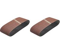 wolfcraft 1950000 Bandes abrasives Grain 40 60 x 400 mm Lot de 6
