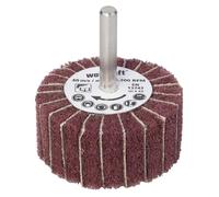 wolfcraft 2032000 Roue abrasifs à lamelle T 6 mm Grain 150 Diamètre 50 x 25 mm