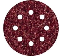 Wolfcraft 2070100 Papier abrasif excentrique avec velcro, perforé Grain num 80 (Ø) 125 mm 25 pces