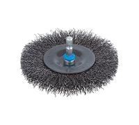 wolfcraft 2102000 - Brosse Métal Torsadé Tige - Diamètre 100 x 10 mm