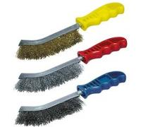 Wolfcraft Brosse métallique 2138000 – acier, acier inoxydable, laiton – 3 pièces – 1 pc(s)