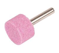 Wolfcraft Meule cylindrique sur tige 2172000 — tige 6 mm, diamètre 25 x 15 mm