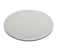 wolfcraft 2208000 1 Disque de Polissage Auto-aggripant Ø 125 Mm, Dos à Revêtement Velours argent