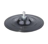wolfcraft 2223000 plateau auto-agrippant tige 8 mm diamètre 125 mm
