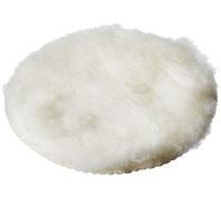 Wolfcraft Bonnet de polissage auto-agrippant 2224000 en peau de mouton – 1 pièce