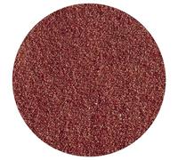 wolfcraft 2242100 Patins auto-agrippant Grain 120 Diamètre 12 mm corindon Lot de 5