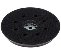 wolfcraft 2258000 Plateau de Ponçage Dur ø 125 mm Auto-Agrippant Perforé Argent