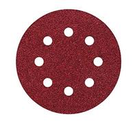 Feuille abrasive pour ponceuse excentrique avec bande auto-agrippante, perforé Wolfcraft 2272000 Grain 120 (Ø) 115 mm 5 pc(s)