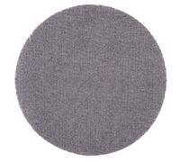 wolfcraft 2288000 Lot de 5 Patins maille Carbure/Silicium G220 ø 225 mm gris