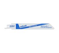 2 Lames de scie sabre Wolfcraft 2297000 Longueur lame de scie 152 mm 2 pc(s)