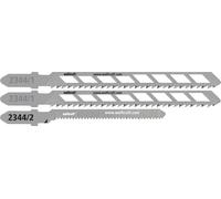 wolfcraft 2344000 - Lame de scie sauteuse « Construction sèche » 3 pcs - Pour des coupes droites et courbes dans les plaques de plâtre