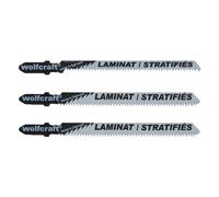 Wolfcraft 2379000 3 Lames de scie sauteuse 3 pces