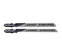 Wolfcraft Lames pour scie sauteuse Assortiment G – 3 lames, queue en T, spéciales stratifié