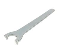 Wolfcraft Clé pour meuleuses 2453000 – droite, ergots 30 mm, broches Ø 4 mm – argent