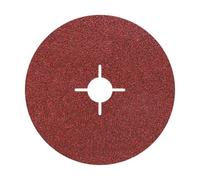 wolfcraft 2471000 Disques fibre pour Meuleuse Grain 40 Diamètre 178 mm Lot de 5 Argent